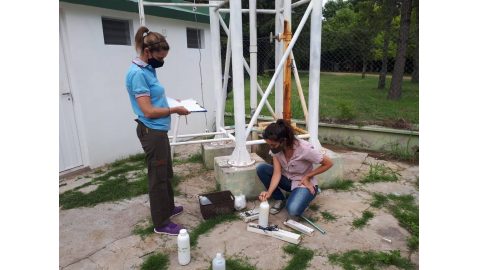 MONITOREO AMBIENTAL: MIDEN CONTAMINANTES AGRÍCOLAS EN SUELO, AGUA Y AIRE