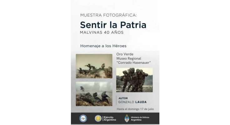 MUESTRA FOTOGRÁFICA “SENTIR LA PATRIA – MALVINAS 40 AÑOS”