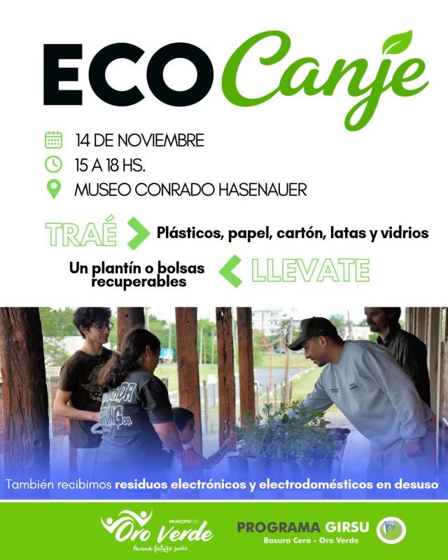 ¡Nuevo Ecocanje!