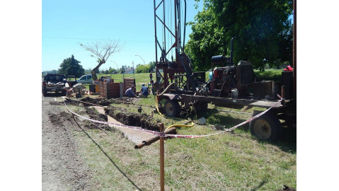 Nuevo pozo de captación de agua en Lomas de Oro Verde