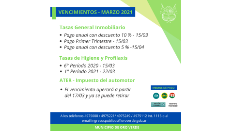 OBLIGACIONES MUNICIPALES Y PROVINCIALES