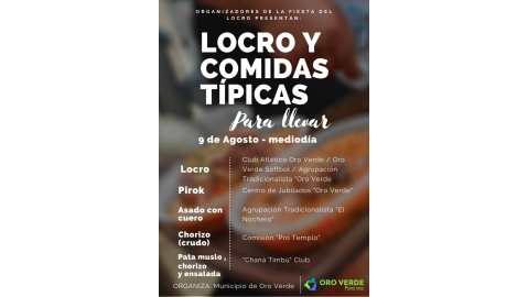 OFERTA GASTRONÓMICA PARA EL 9 DE AGOSTO: CONTACTOS PARA SOLICITAR PEDIDOS