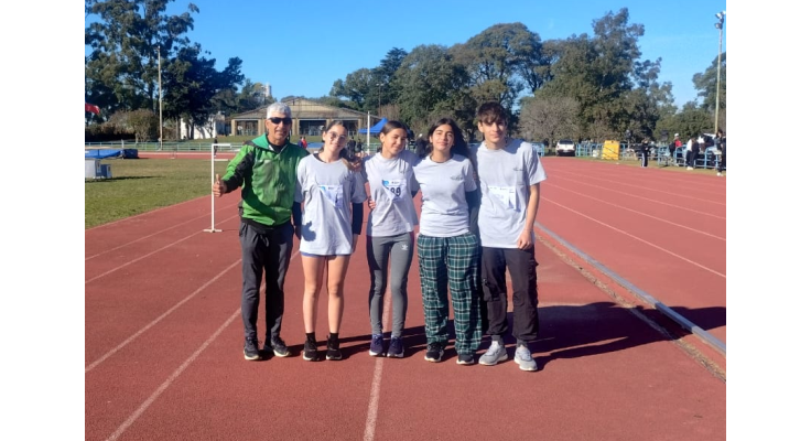 Oroverdenses tuvieron una destacada participación en los Juegos entrerrianos de Atletismo