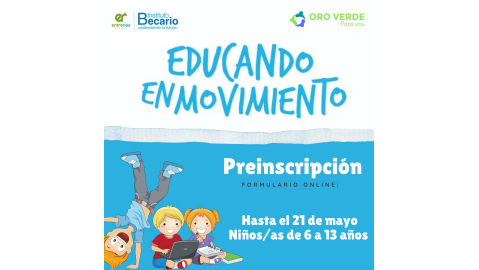 PREINSCRIPCIÓN AL PROGRAMA "EDUCANDO EN MOVIMIENTO"
