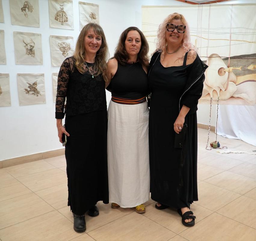 Quedó inaugurada la muestra “Hilatura” el viernes pasado en el Museo Conrado Hasenauer