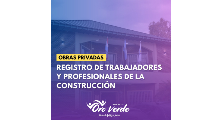 Registro de trabajadores y profesionales de la construcción
