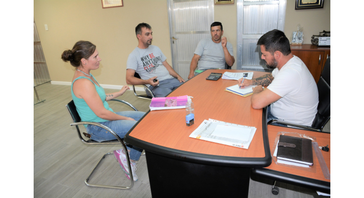 REUNIÓN CON AUTORIDADES DE LA COOPERADORA DEL DEPARTAMENTO DE APLICACIÓN ALFREDO ALFONSINI