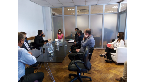 REUNIÓN CON FUNCIONARIOS DEL MINISTERIO DE DESARROLLO SOCIAL DE LA NACIÓN