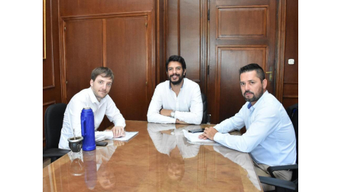 REUNIÓN EN EL MINISTERIO DEL INTERIOR: GESTIONES PARA AVANZAR EN PROYECTOS PARA ORO VERDE