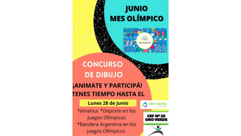 ¡¡SE EXTIENDE EL PLAZO PARA PARTICIPAR DEL CONCURSO DE DIBUJO DEL CEF!!