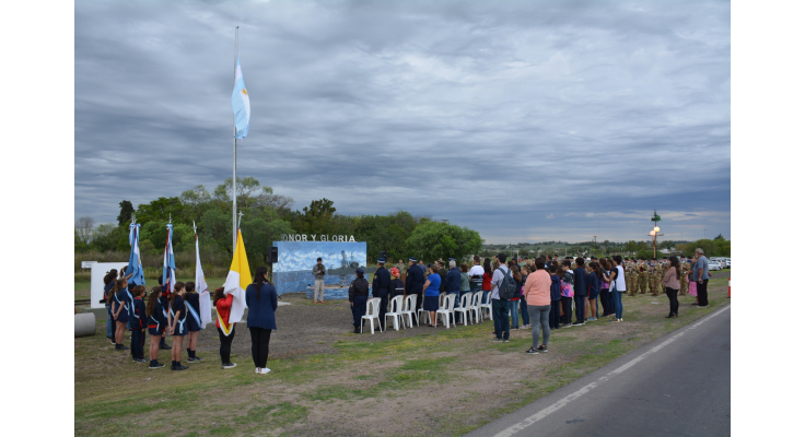 SE REALIZÓ EL ACTO POR EL DÍA DEL VETERANO Y LOS CAÍDOS EN LA GUERRA DE MALVINAS