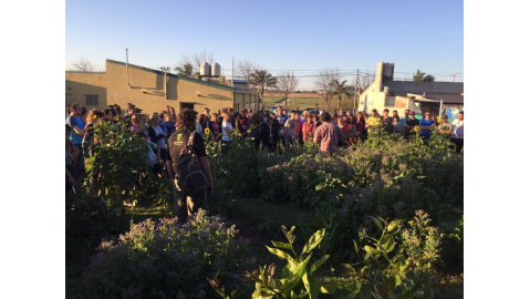 Se realizó una nueva capacitación del Taller de Huerta y entrega de semillas