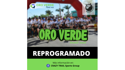 SE SUSPENDE LA CARRERA "ORO VERDE TRAIL RUN"