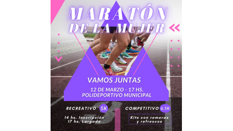 SE VIENE LA CUARTA EDICIÓN DE LA MARATÓN DE LA MUJER  “VAMOS JUNTAS”