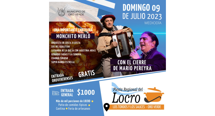 SE VIENE LA SÉPTIMA EDICIÓN DE LA FIESTA REGIONAL DEL LOCRO
