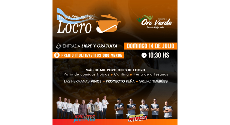 Se viene una nueva edición de la Fiesta Regional del Locro