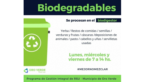 SEMANA DEL AMBIENTE: REDUCIR Y TRATAR LOS RESIDUOS