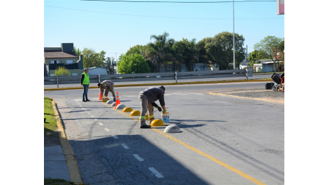 SENTIDO ÚNICO DE CALLE LOS JACARANDAES