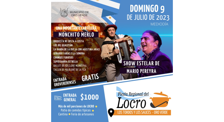 SÉPTIMA EDICIÓN DE LA FIESTA REGIONAL DEL LOCRO