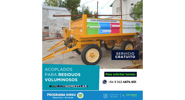 SERVICIO GRATUITO DE ACOPLADOS