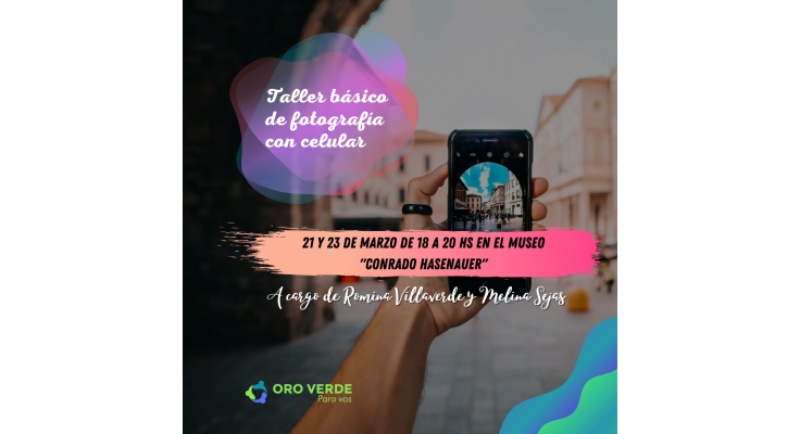 TALLER BÁSICO DE FOTOGRAFÍA CON CELULAR