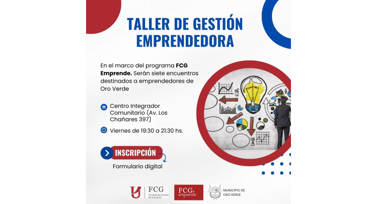 TALLER DE GESTIÓN EMPRENDEDORA EN EL CENTRO INTEGRADOR COMUNITARIO
