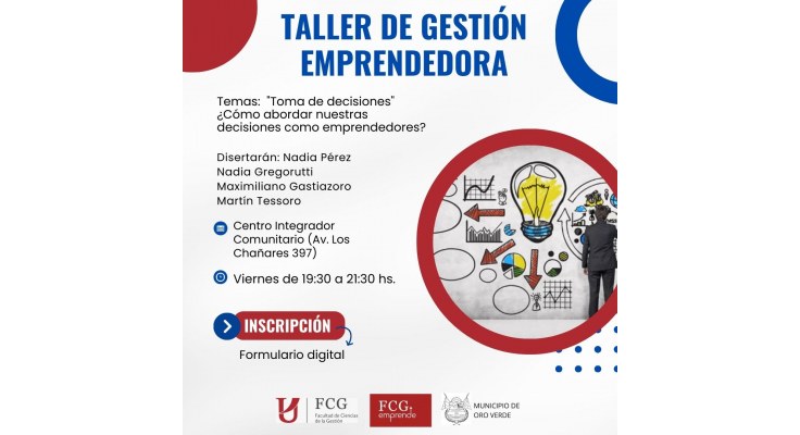 TALLER DE GESTIÓN EMPRENDEDORA EN EL CENTRO INTEGRADOR COMUNITARIO