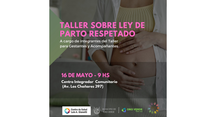TALLER SOBRE LEY DE PARTO RESPETADO