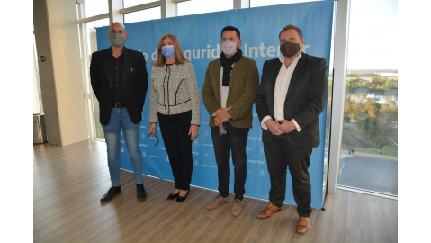 TOLEDO PARTICIPÓ DE LA PRESENTACIÓN DEL NUEVO SISTEMA INTEGRAL DE SEGURIDAD PARA PARANÁ Y ÁREA METROPOLITANA