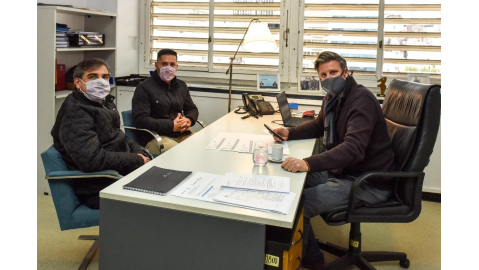 TOLEDO SE REUNIÓ CON EL SECRETARIO DE DESARROLLO TERRITORIAL DE LA NACIÓN