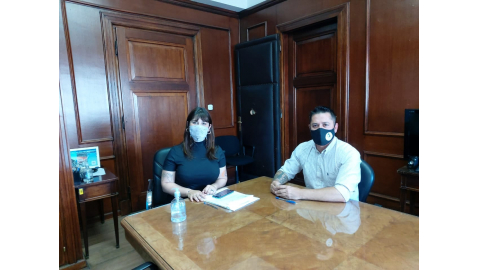 TOLEDO SE REUNIÓ CON LA DIRECTORA DE ASUNTOS MUNICIPALES POR LA GESTIÓN DEL NUEVO CAMIÓN RECOLECTOR