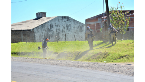 TRABAJOS EN EL TALLER MUNICIPAL Y DESMALEZADO