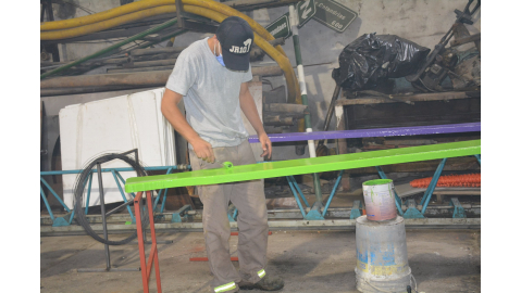 TRABAJOS EN LOS TALLERES MUNICIPALES
