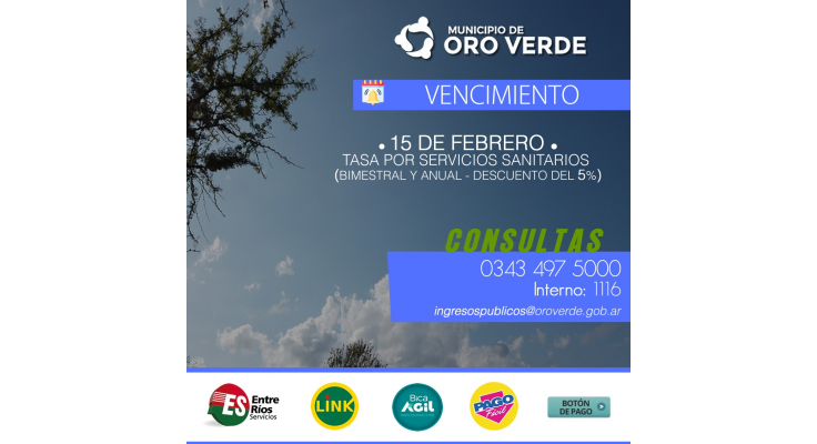 VENCIMIENTO DE OBLIGACIONES MUNICIPALES