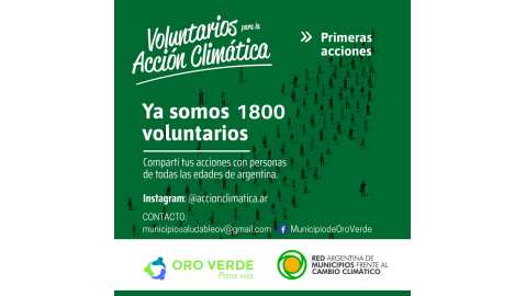 VOLUNTARIADO POR LA ACCIÓN CLIMÁTICA