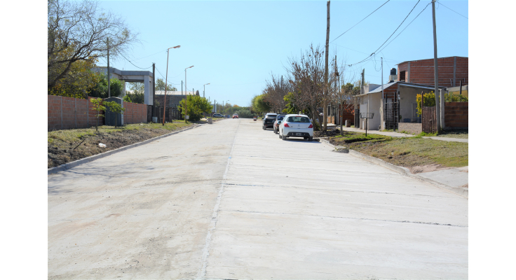 YA ESTÁ HABILITADA AL TRÁNSITO CALLE LOS CHINGOLOS